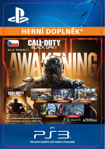 Call of Duty: Black Ops III - Awakening DLC- SK PS3 Digital - Herní doplněk - Main image