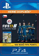500 FIFA 17 Points Pack- SK PS4 Digital - Herní doplněk