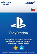 Prepaid Card PlayStation Store - Kredit 4000 Kč - CZ Digital - Dobíjecí karta