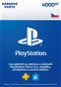 Dobíjacia karta PlayStation Store - Kredit 4000 Kč - CZ Digital - Dobíjecí karta
