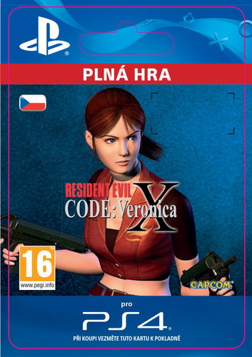 Resident Evil Code: Veronica X - PS4 CZ Digital - Hra na konzoli - Main image