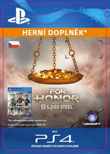 FOR HONOR 5 000 STEEL Credits Pack - PS4 CZ Digital - Gaming Accessory - Main image