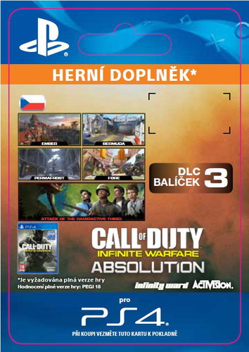 Call of Duty: Infinite Warfare - DLC 3: Absolution - PS4 CZ Digital - Gaming Accessory - Main image