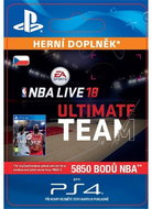 NBA Live 18 Ultimate Team - 5850 NBA Points - PS4 CZ Digital - Gaming Accessory