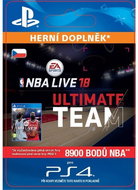 NBA Live 18 Ultimate Team - 8900 NBA points - PS4 CZ Digital - Gaming Accessory
