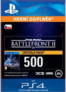 STAR WARS Battlefront II: 500 Crystals - PS4 CZ Digital - Herní doplněk