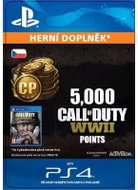 5,000 Call of Duty: WWII Points - PS4 CZ Digital - Gaming Accessory
