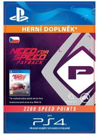 NFS Payback 2200 Speed Points - PS4 CZ Digital - Gaming Accessory