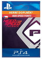 NFS Payback 4600 Speed Points - PS4 CZ Digital - Gaming Accessory