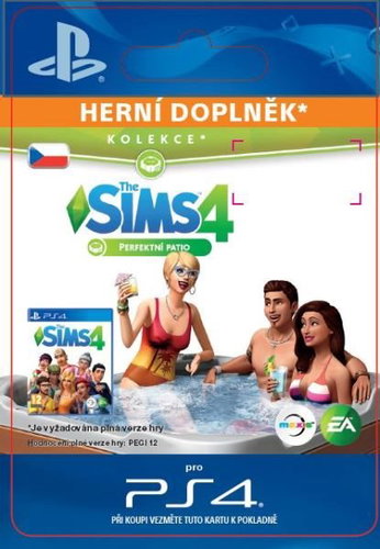 The Sims™ 4 Perfect Patio Stuff - PS4 CZ Digital - Gaming Accessory - Main image