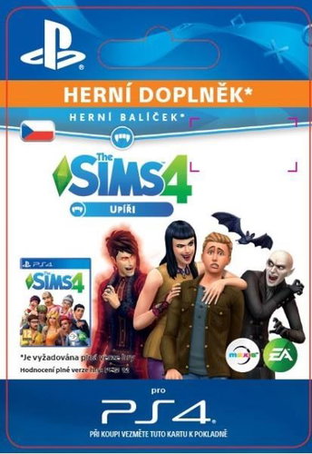The Sims™ 4 Vampires - PS4 CZ Digital Hlavní obrázek The Sims™ 4 Vampires - PS4 CZ Digital - Herní doplněk - Hlavní obrázek