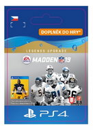 Madden NFL 19 Legends Upgrade - PS4 CZ Digital - Gaming Accessory