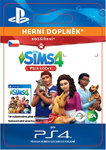 The Sims 4 Cats & Dogs - PS4 CZ Digital - Gaming Accessory - Main image