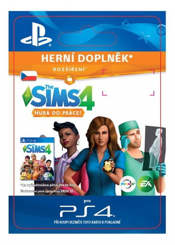 The Sims 4 Get to Work - PS4 CZ Digital Main image The Sims 4 Get to Work - PS4 CZ Digital - Gaming Accessory - Main image