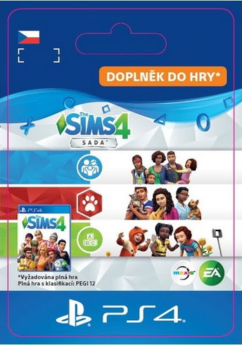The Sims 4 Bundle Cats Dogs Parent Toddler - PS4 CZ Digital - Gaming Accessory - Main image