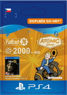 Fallout 76: 2000 (+400 Bonus) Atoms - PS4 CZ Digital - Gaming Accessory