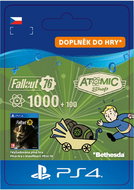 Fallout 76: 1000 (+100 Bonus) Atoms - PS4 CZ Digital - Gaming Accessory