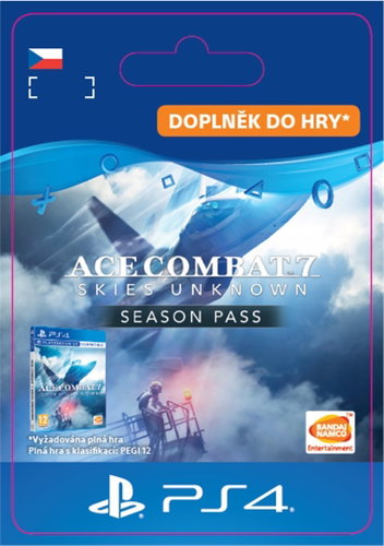 Ace Combat 7: Skies Unknown - Season Pass - PS4 CZ Digital Main image Ace Combat 7: Skies Unknown - Season Pass - PS4 CZ Digital - Gaming Accessory - Main image