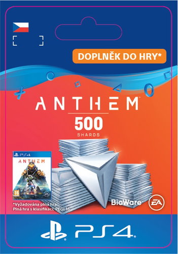 Anthem 500 Shards Pack - PS4 CZ Digital - Gaming Accessory - Main image