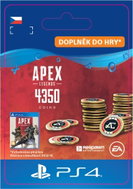 Apex Legends - 4000+350 Bonus Apex Coins - PS4 CZ Digital - Gaming Accessory