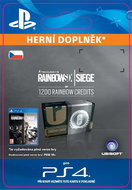 Tom Clancy's Rainbow Six Siege Currency Pack 1200 Rainbow Credits - PS4 CZ Digital - Gaming Accessory