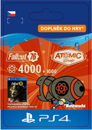 Fallout 76: 4000 (+1000 Bonus) Atoms - PS4 CZ Digital - Gaming Accessory