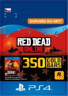 Red Dead Redemption 2: 350 Gold Bars - PS4 CZ Digital - Gaming Accessory