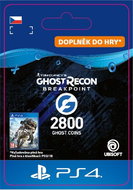 Ghost Recon Breakpoint - 2800 Ghost Coins - PS4 CZ Digital - Gaming Accessory