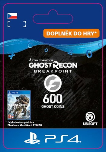 Ghost Recon Breakpoint - 600 Ghost Coins - PS4 CZ Digital - Gaming Accessory - Main image