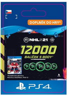 NHL 21: Ultimate Team 12000 Points - PS4 CZ Digital - Gaming Accessory