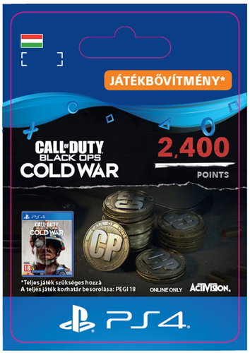 Call of Duty: Black Ops Cold War Points - 2,400 Points - PS4 CZ Digital - Gaming Accessory - Main image