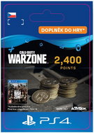 Call of Duty: Warzone - 2400 Warzone Points - PS4 CZ Digital - Gaming Accessory