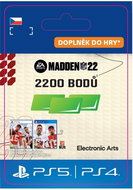 Madden NFL 22: 2200 Madden Points - PS4 CZ DIGITAL - Gaming Accessory