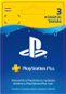 PlayStation Plus 3 měsíční členství - HU Digital - Dobíjecí karta
