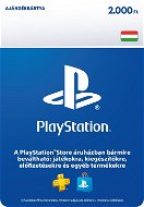 PlayStation Store - Kredit 2000Ft - PS4 HU Digital - Dobíjecí karta