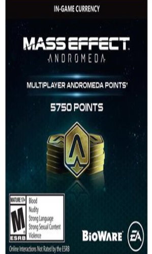 5750 Andromeda Points - Mass Effect - PS4 HU Digital - Herní doplněk - Main image