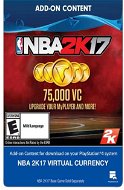 NBA2K17- 75,000 VC - PS4 HU Digital - Herní doplněk