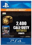 2,400 Call of Duty: WWII Points - PS4 HU Digital - Videójáték kiegészítő