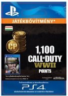 1,100 Call of Duty: WWII Points - PS4 HU Digital - Videójáték kiegészítő