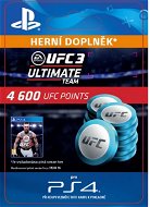 EA SPORTS UFC 3 - 4600 UFC POINTS - PS4 HU Digital - Gaming Accessory