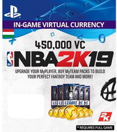 450,000 VC NBA 2K19 - PS4 HU Digital - Herní doplněk