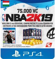 75,000 VC NBA 2K19 - PS4 HU Digital - Herní doplněk