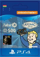Fallout 76: 500 Atoms - PS4 HU Digital - Herní doplněk