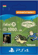 Fallout 76: 1000 (+100 Bonus) Atoms - PS4 HU Digital - Videójáték kiegészítő