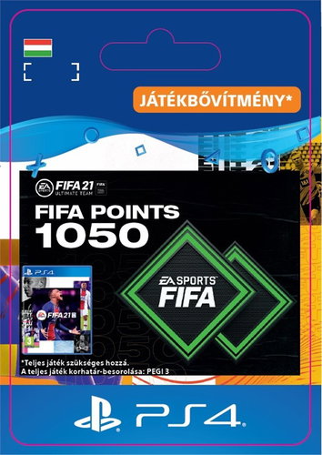 FIFA 21 ULTIMATE TEAM 1050 POINTS - PS4 HU Digital - Videójáték kiegészítő - Fő fotó