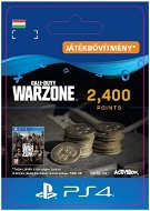 Call of Duty: Warzone - 2,400 Warzone Points - PS4 HU Digital - Videójáték kiegészítő