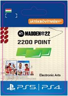 Madden NFL 22: 2200 Madden Points - PS4 HU DIGITAL - Herní doplněk