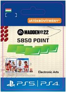 Madden NFL 22: 5850 Madden Points - PS4 HU DIGITAL - Herní doplněk
