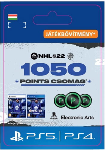 NHL 22: Ultimate Team 1050 Points - PS4/PS5 HU Digital - Videójáték kiegészítő - Fő fotó