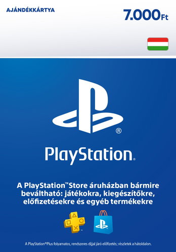 PlayStation Store - Credit 7000Ft - HU Digital - Prepaid Card - Main image